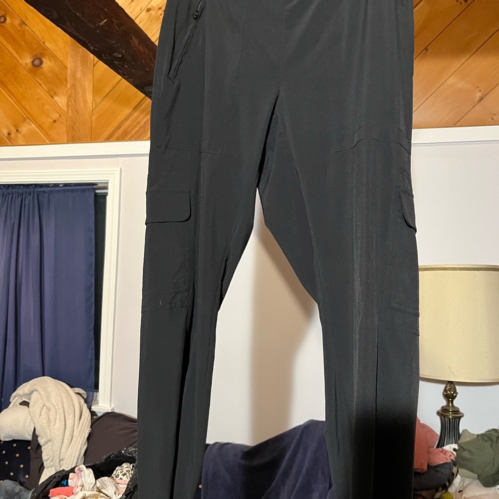 Black yoga pants - jogger light weight